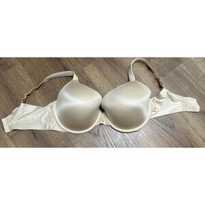 Soma Full Coverage Shaping Bra 36DDD Nude Beige Underwire T Shirt Bra Smooth